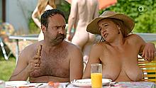 German actress Stephanie Gossger fully nude at Die Kanzlei German actress Stephanie Gossger fully nude at Die Kanzlei