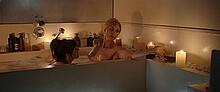 Ambra Angiolini & Anna Ferzetti nude in a bathtub at Le fate ignoranti L'assenza