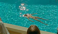 Ariane Labed and Mackenzie Davis fully nude at Swimming Home